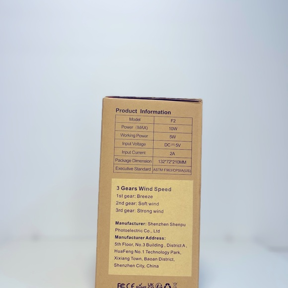 Mini Fan Multipurpose Rechargeable USB - Picture 5 of 5